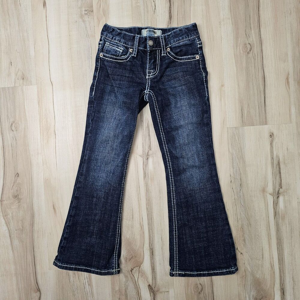 Rock & Roll Cowgirl Girls Bootcut Jeans Size 6 - Picture 3 of 7